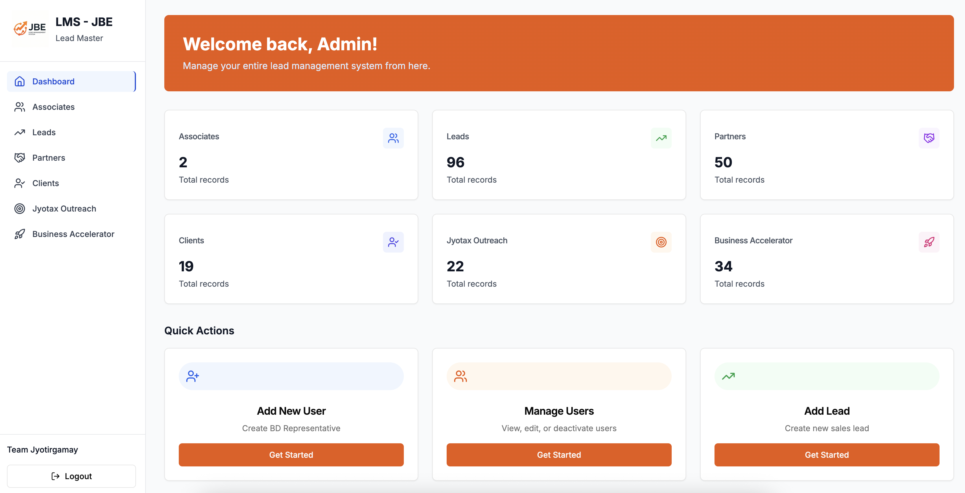 LMS Dashboard
